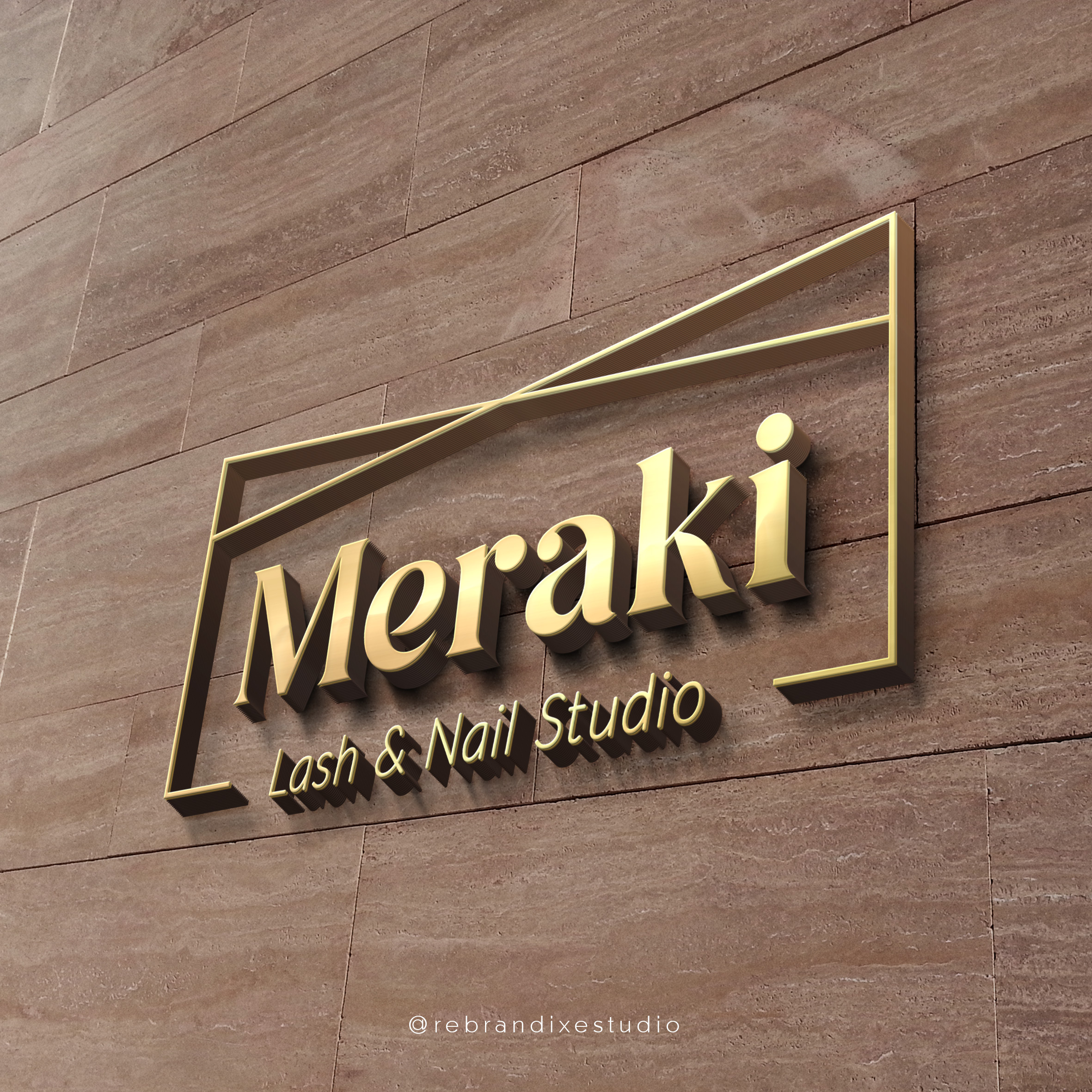 logotipo para salon de belleza y uñas