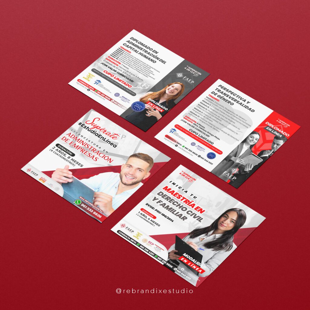 diseño publicitario para escuela
