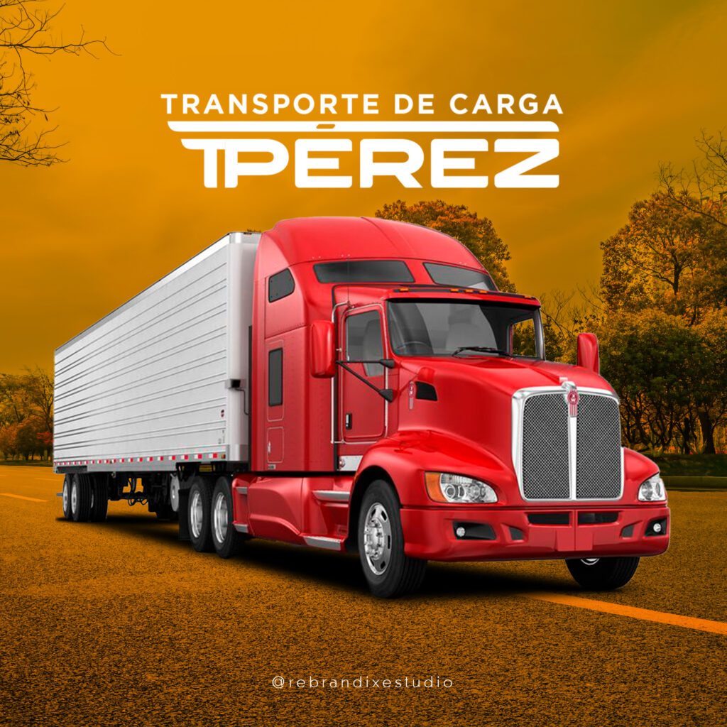 diseño de logotipo para empresa de transporte