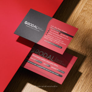 Diseño de tarjeta de presentación - Rodal