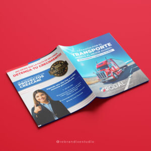 Diseño de brochure empresarial- Rodal