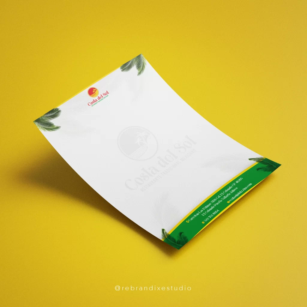 Diseño corporativo para restaurante