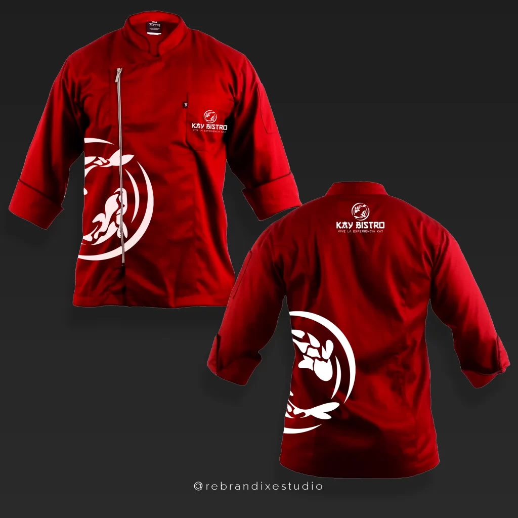 Diseño de uniforme de restaurante Kay Bistro