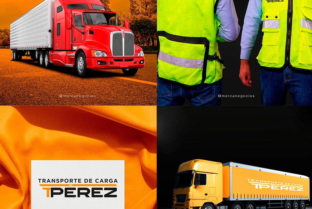 Diseño de logotipo para empresa de transporte
