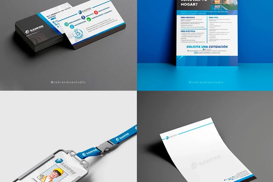 Diseño de marca para empresa de ingeniería