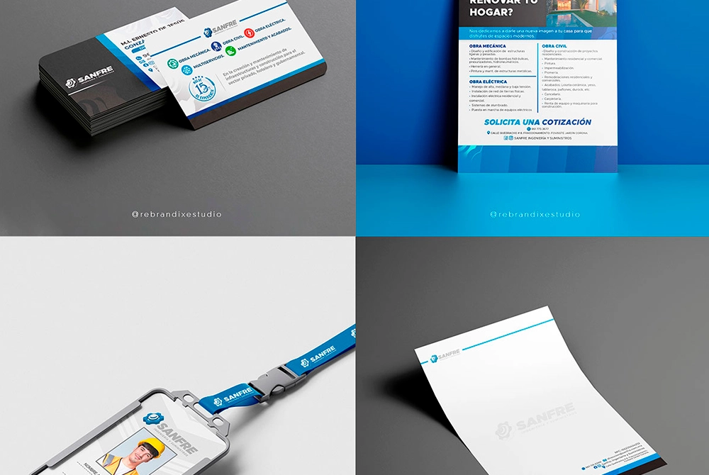 Diseño de marca para empresa de ingeniería