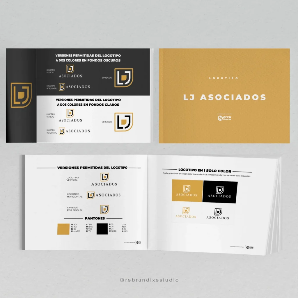 diseño de marca tuxtla gutiérrez LJ Asociados