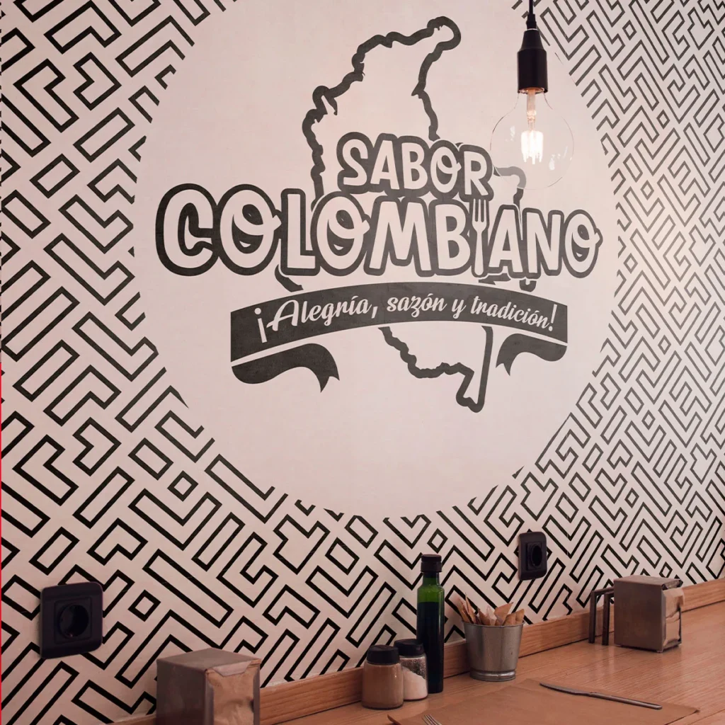Identidad de marca sabor colombiano