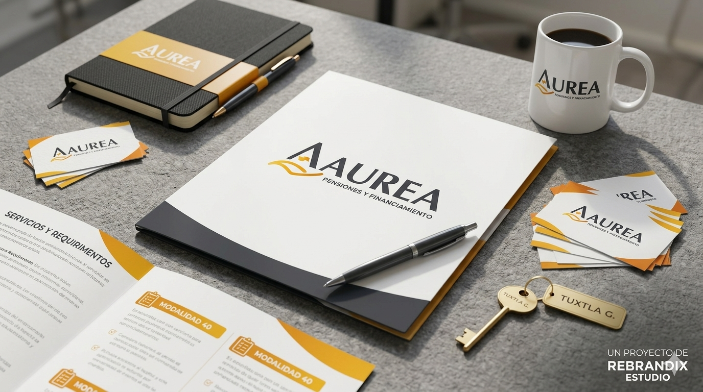 Diseño de identidad corporativa para servicios financieros